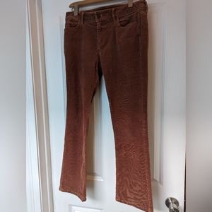 LOFT Dusty Rose Curvy Sexy Boot Corduroy Pants // Size: 29/8P